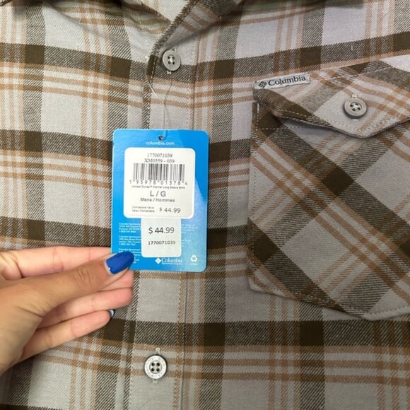 NWT Columbia Flannel - Picture 3 of 5